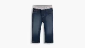 Image of Baby Pull On Skinny Jeans - Pink / Westthird Pink