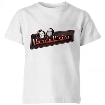 Image of WandaVision Kids T-Shirt - White - 9-10 Years