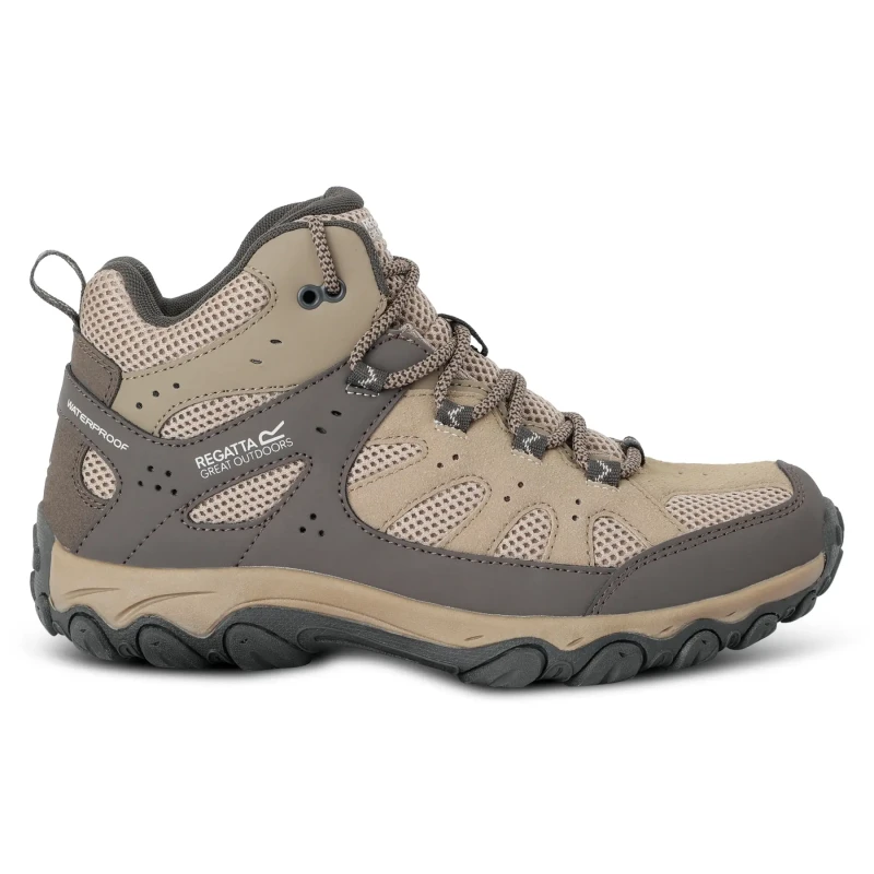 Image of Womens hiking shoes Regatta Edgepoint IV Mid Beige Female 36