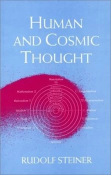 Image of Human and Cosmic Thought by Rudolf Steiner and Charles Davy Paperback