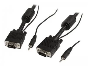 Image of StarTech 10m Coax High Resolution Monitor VGA Video Cable with Audio