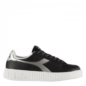 Image of Diadora Game Play Step Trainers - Black/Silver