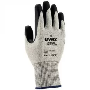 image of 6659FOAM UNIDUR HPPE GREY /BLACK GLOVES SIZE 11