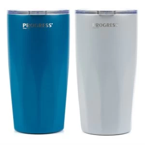 image of Progress Thermal Travel Cup Tumblers - Set of 2