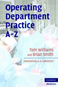 Image of Operating Department Practice A-Z by Tom Williams Paperback