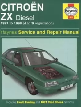 Image of Citroen ZX diesel service and repair manual by Mark Coombs