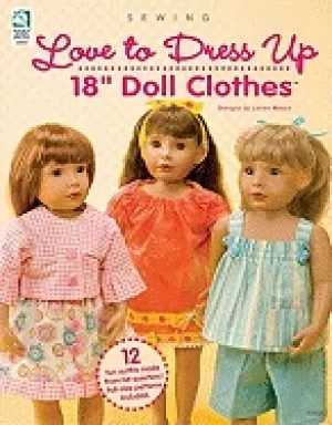 Image of love to dress up 18 doll clothes