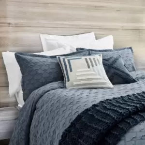 Image of Nalu Nicole Scherzinger Kona Kingsize Duvet Cover, Blue