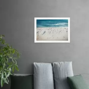 East End Prints Salty Air Print Blue