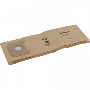 Image of Bosch Paper Filter Bags for GAS 35 Pack of 5