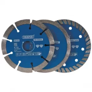 Image of Draper 99795 Diamond Blade Set (3 Piece)