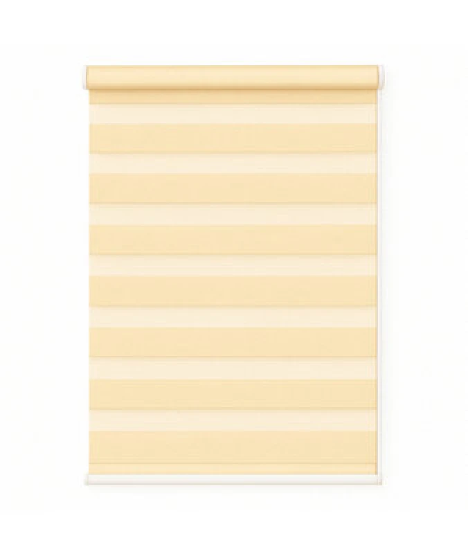 Image of Natural Day & Night Zebra Roller Blind (165Cm Drop) - 45Cm