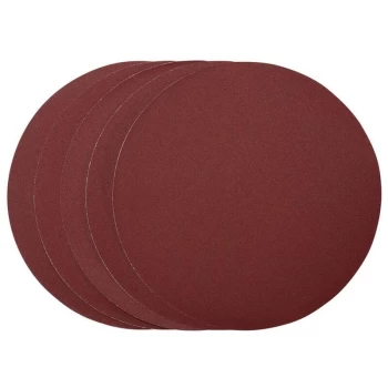 Image of 63782 Sanding Discs, 305mm, PSA, 120 Grit, (5 Pack) - Draper