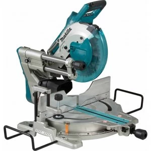 image of Makita DLS110 Twin 18v Cordless LXT Brushless Mitre Saw 260mm No Batteries No Charger No Case