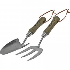 image of Faithfull Prestige 2 Piece Garden Hand Tool Gift Pack Set