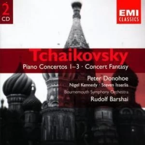 image of Piano Concertos Nos 1 - 3 Barshai Bournemouth So by Pyotr Il'yich Tchaikovsky CD Album