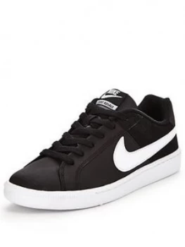 Image of Nike Court Royale Black White Size 4 Women