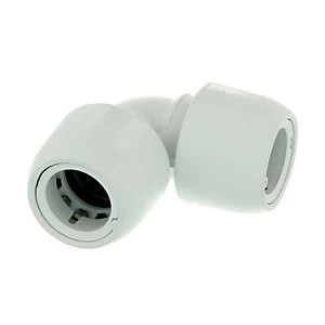 Image of Hep2O HD5/22WS Push Fit 90 deg Elbow - 22mm