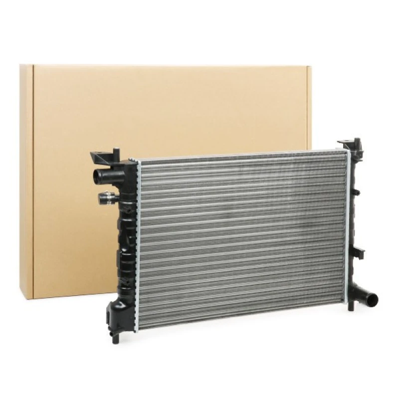 Image of RIDEX 470R0325 Engine radiator Manual Transmission, Plastic Aluminium, Plastic Radiator,engine cooling (470)