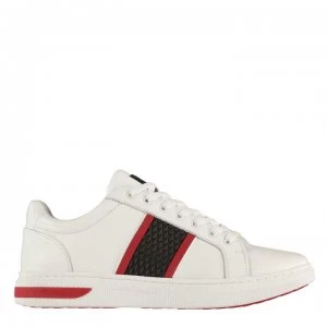 Image of Ed Hardy Hardy Blade Trainers - White/Red