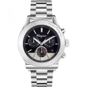 Mens Salvatore Ferragamo 1898 Chronograph Watch