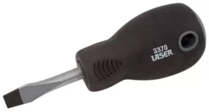 image of Laser Tools 3370 Screwdriver Flat 6mm x 38mm Chrome Vanadium