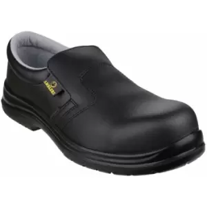 Amblers Safety FS661 Unisex Slip On Safety Shoes (8 UK) (Black) - Black