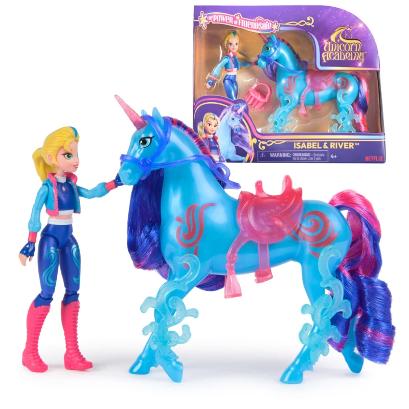 Image of Unicorn Academy Isabel & River Figures