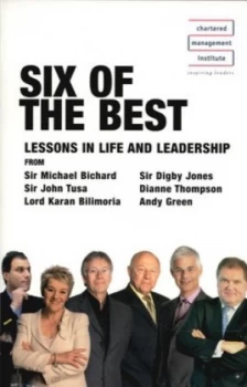 Image of Six of the Best by Digby Jones Book