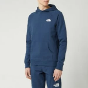 Image of The North Face Mens Raglan Redbox Hoody - Blue Wing Teal - L