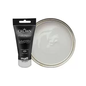 image of Crown Matt Emulsion Paint - Salt Spray Tester Pot - 40ml