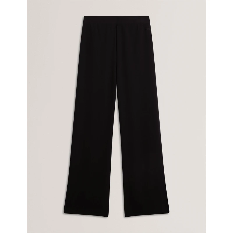 Image of Ted Baker Womens Wide Leg Trousers Black female 8 (XS)