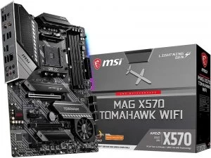 image of MSI MAG X570 Tomahawk WiFi AMD Socket AM4 Motherboard