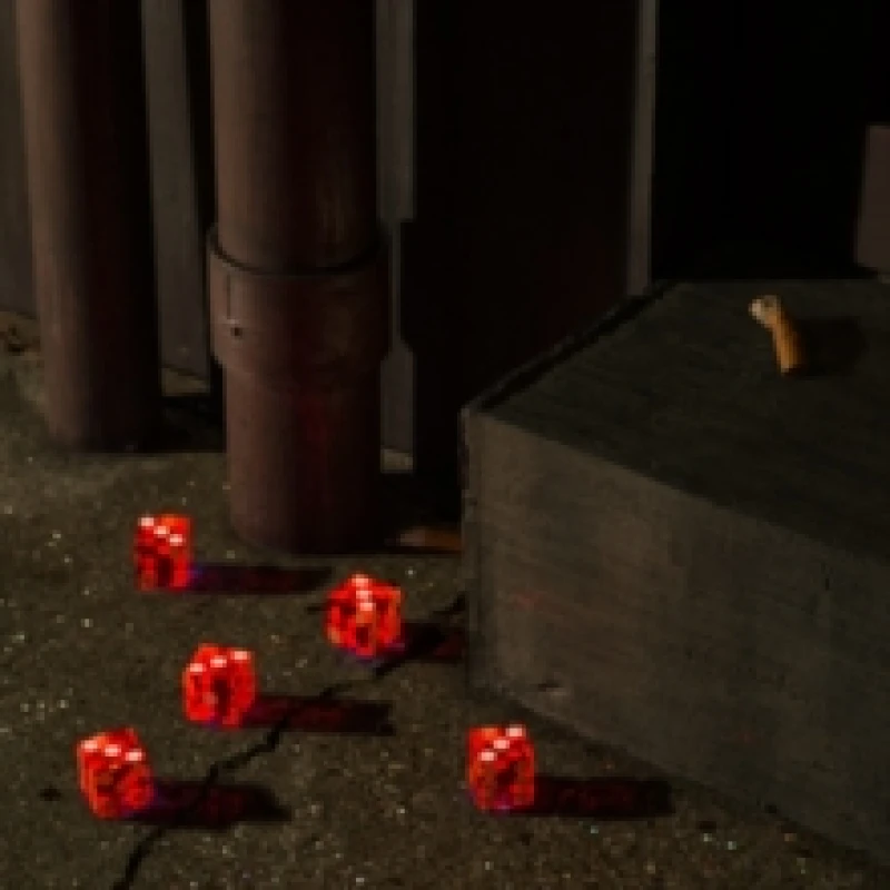 Image of five dice all threes 0656605163628