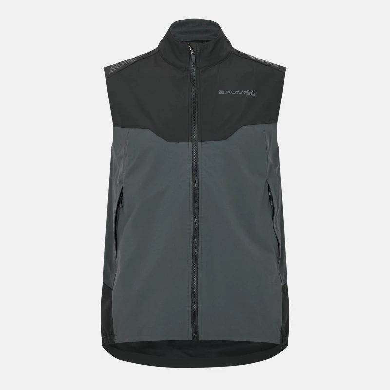 Image of Endura Mens Spray Waterproof Sleeveless Gilet Black male L