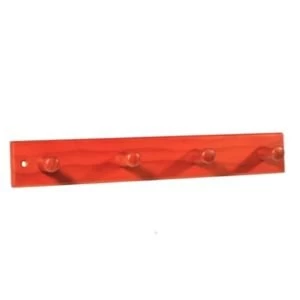 Image of BQ Antique Pine Effect Hook Rail H12mm W60mm L405mm