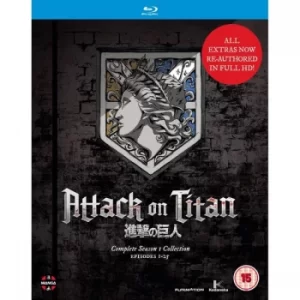 Image of Attack On Titan: Complete Season One Collection Bluray