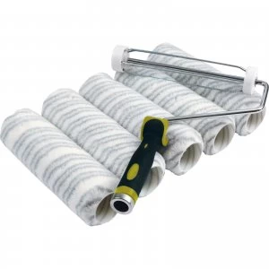 image of Stanley Silver Stripe Paint Roller Set 230mm