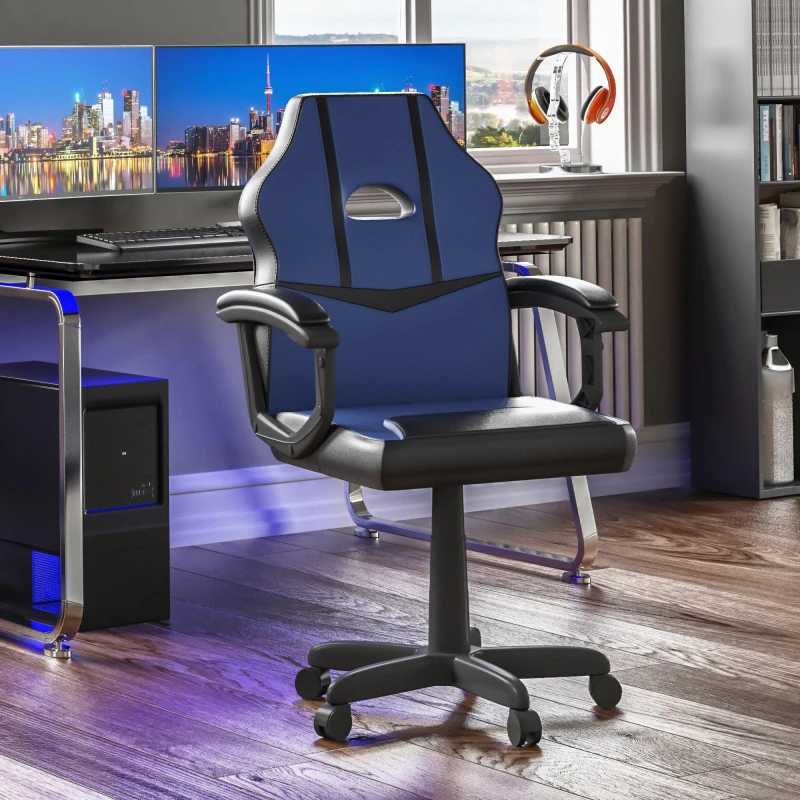 Image of Lassic Vida Designs Comet Racing Gaming Chair UKFR Blue & Black unisex One Size
