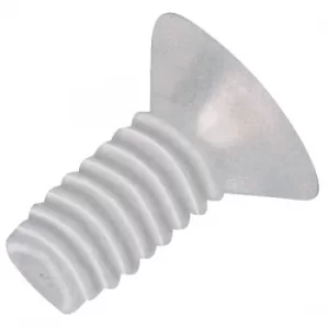 Image of Toolcraft Phillips Countersunk Screw DIN 966 Polyamide M4 x 30mm P...
