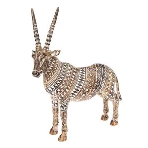 Image of Aztec Oryx Wood Ornament