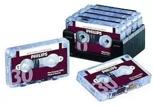 image of Philips 30 Minutes Total Mini Cassette 1 x Pack of 10 LFH005