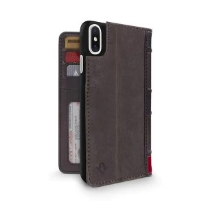 image of Twelve South BookBook for iPhone X / XS Brown