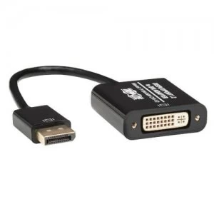 Image of Tripp Lite DisplayPort to DVI Active Adapter Video Converter DP 6in