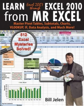 Image of Learn Excel 2007 through Excel 2010 from Mr. Excel by Bill Jelen Paperback