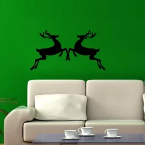 Image of OBSNOEL-19 Black Decorative Wall Sticker