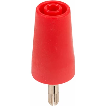 image of 3300-IEC-R Red Shrouded Socket Adaptor - PJP