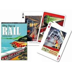 Image of Glory Days of Rail Collectors Playing Cards