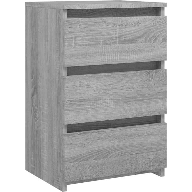 Image of VIDAXL Bed Cabinet Grey Sonoma 40x35x62.5cm Engineered Wood Vidaxl 8720286932353