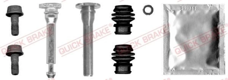 Image of QUICK BRAKE Guide sleeve kit, brake caliper QUICK BRAKE 113-0029X
